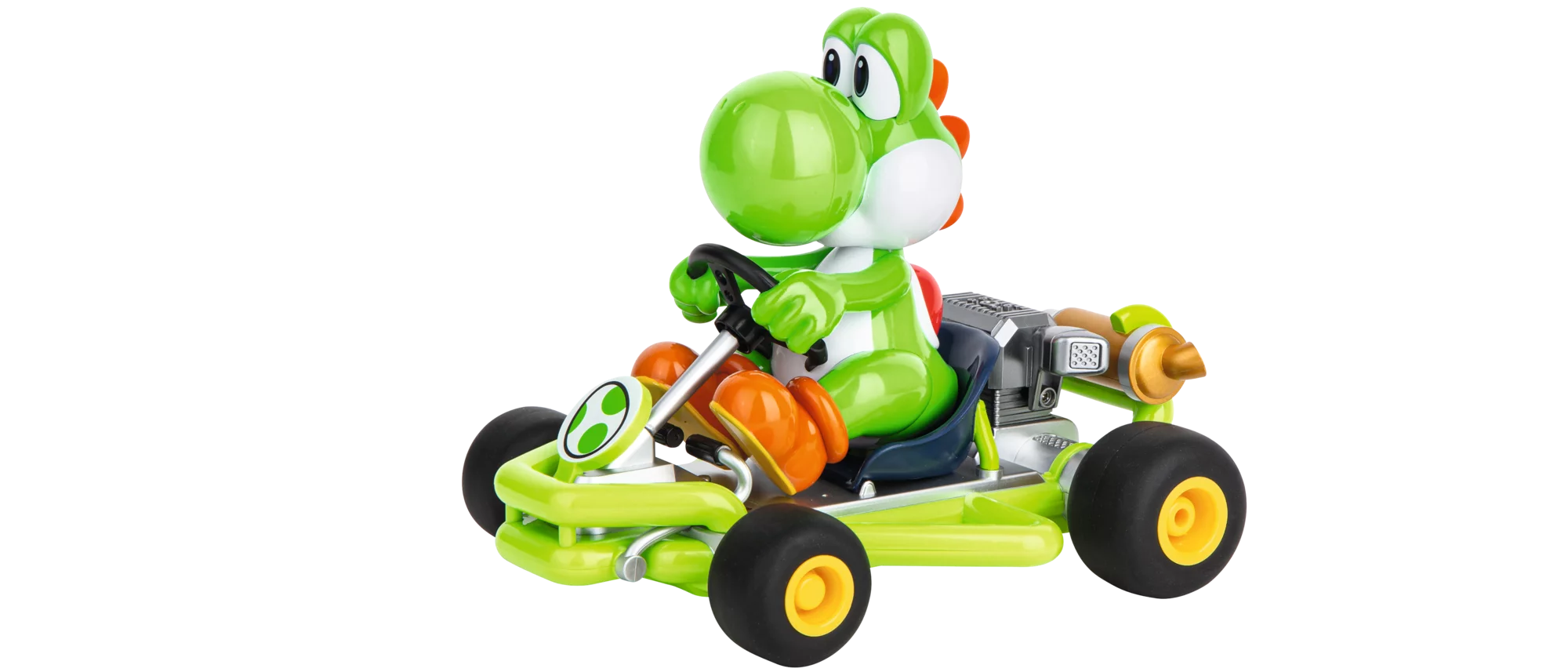 carrera-rc-2-4ghz-mario-kart-pipe-kart-yoshi-rc-rennkart-21-cm image 7