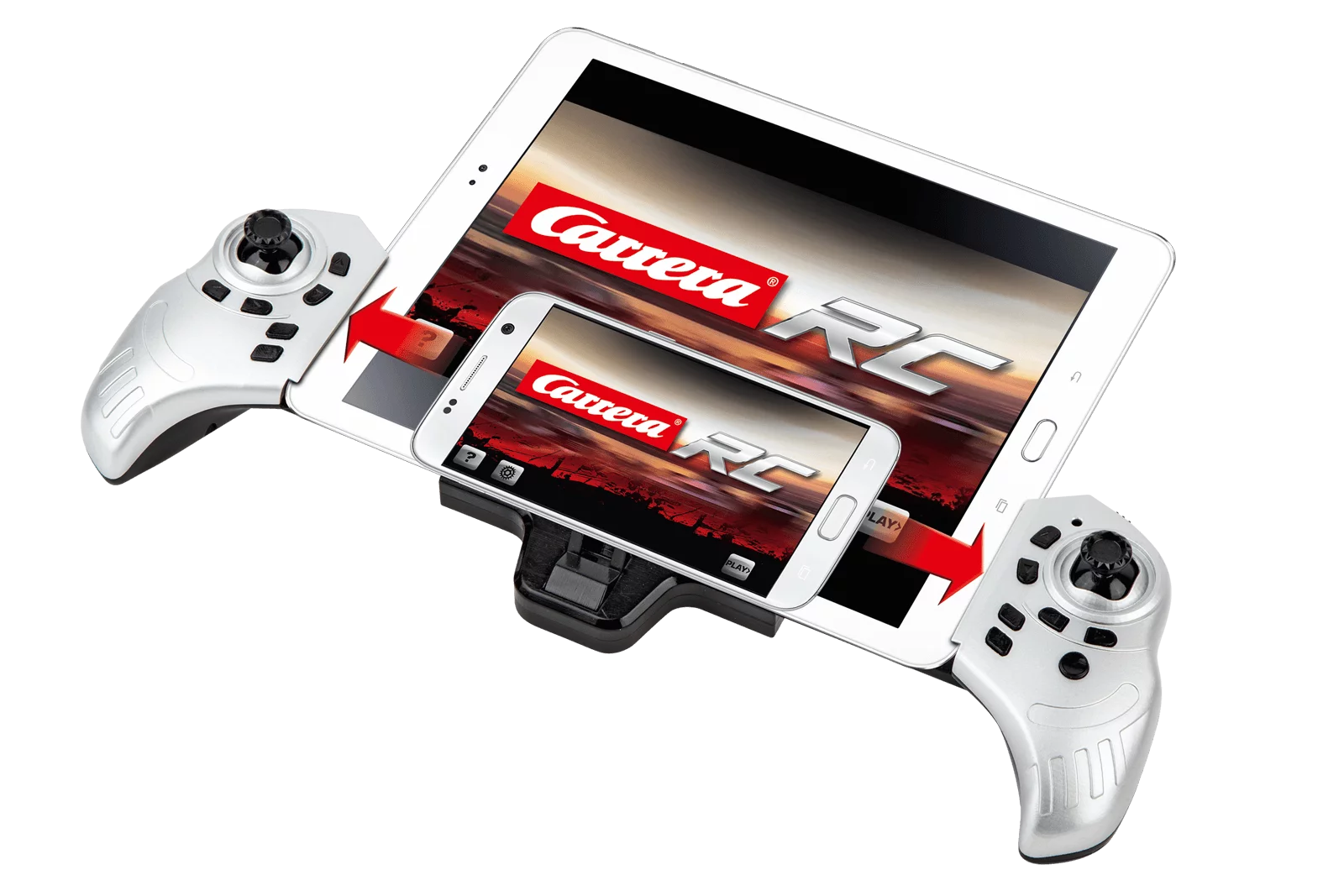 carrera-rc-2-4ghz-controller-mit-handy-halterung-dh-f-r-503019 image 2