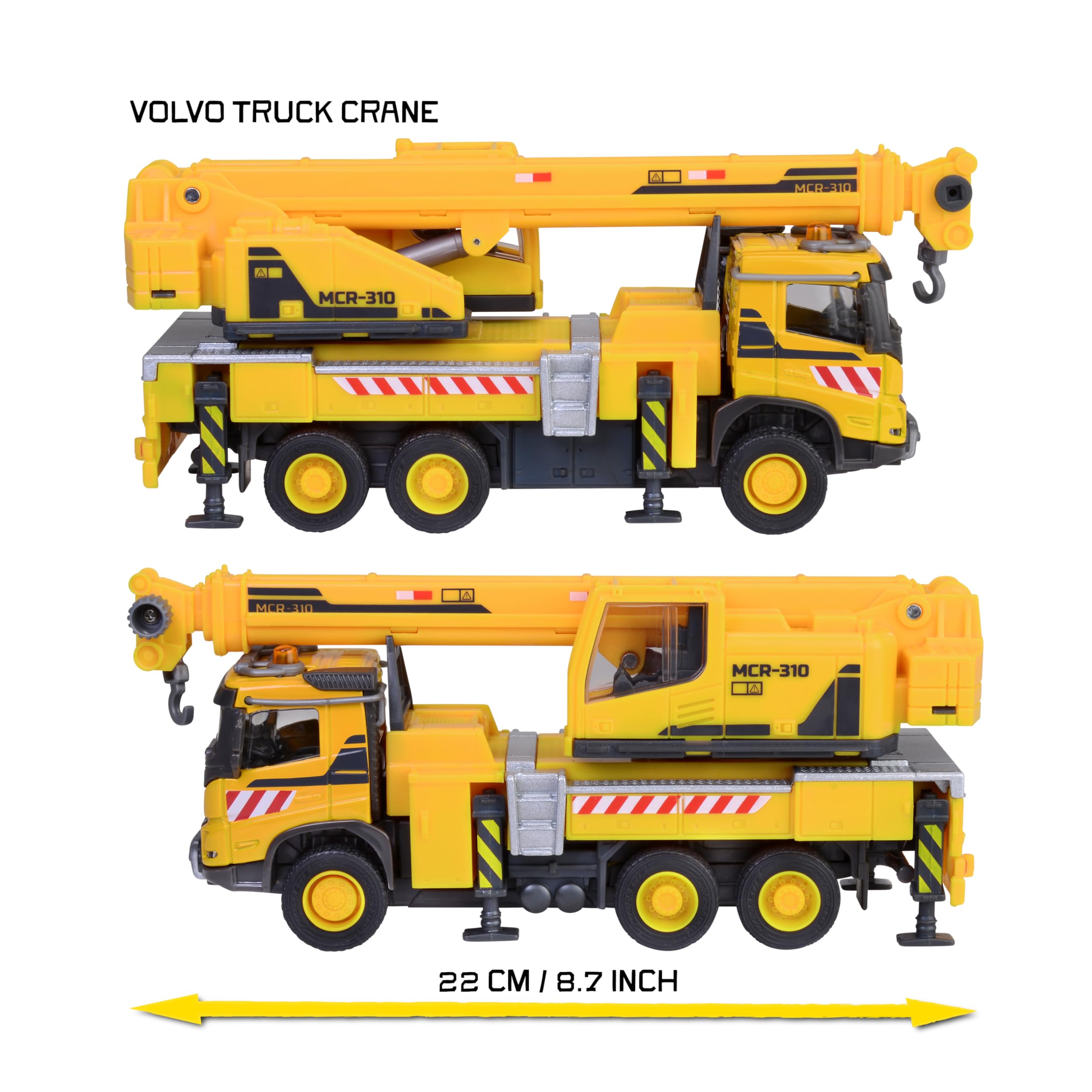 majorette-volvo-fh16-truck-mit-radlader-baustellen-set-35-cm image 3