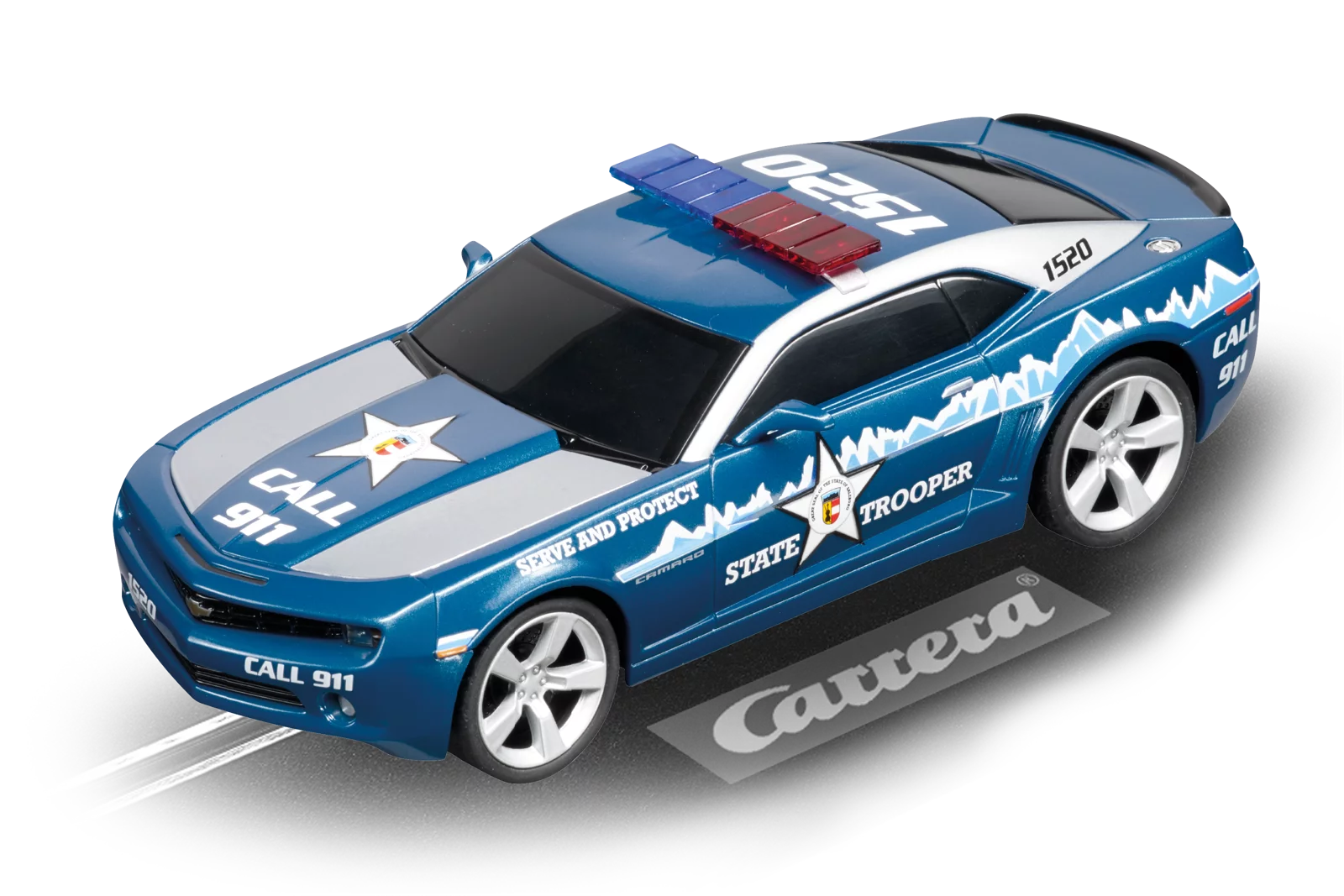 carrera-rc-chevrolet-camaro-state-trooper-digital-132-slotcar-1-32-mit-blaulicht image 1