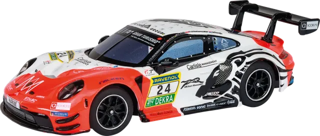 carrera-rc-porsche-911-gt3-r-lionspeed-gp-no-24-hybrid-slotcar-1-50 image 1