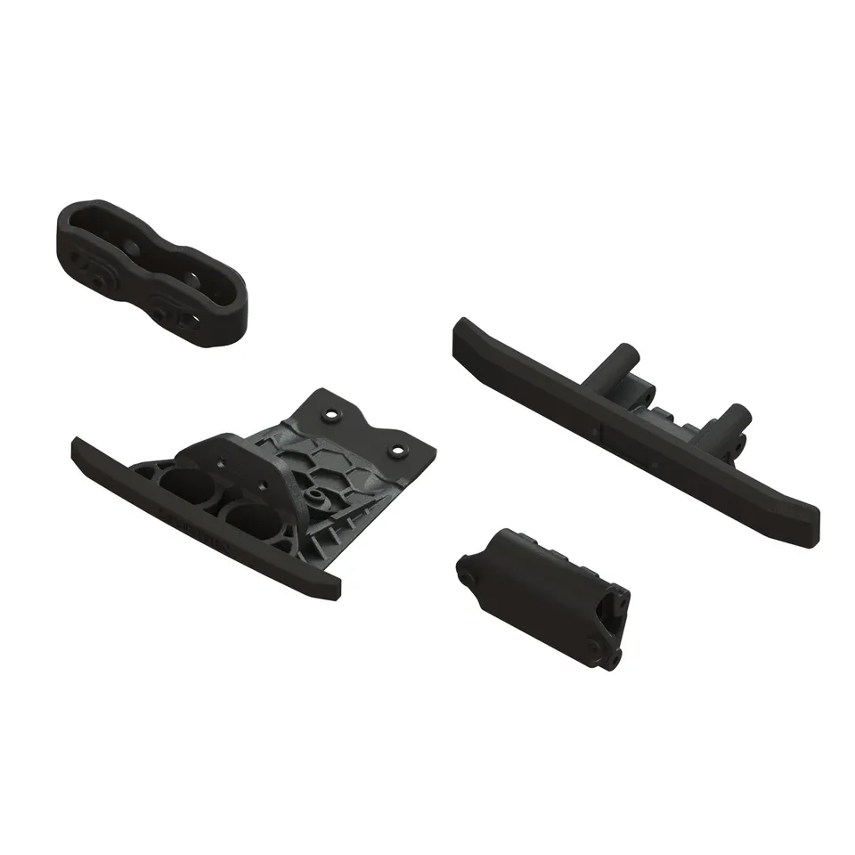 arrma-lower-skid-and-bumper-set-schwarz-ara-1547 image 1