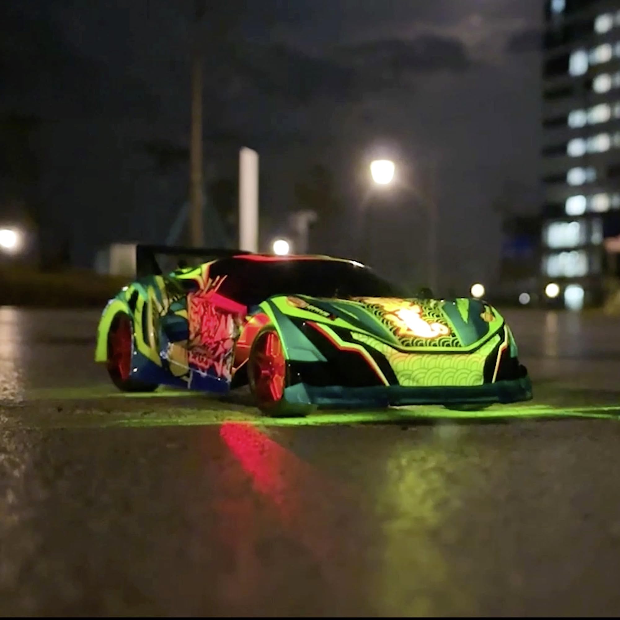 dickie-toys-rc-laser-samurai-ferngesteuertes-auto-1-20-22-cm image 2