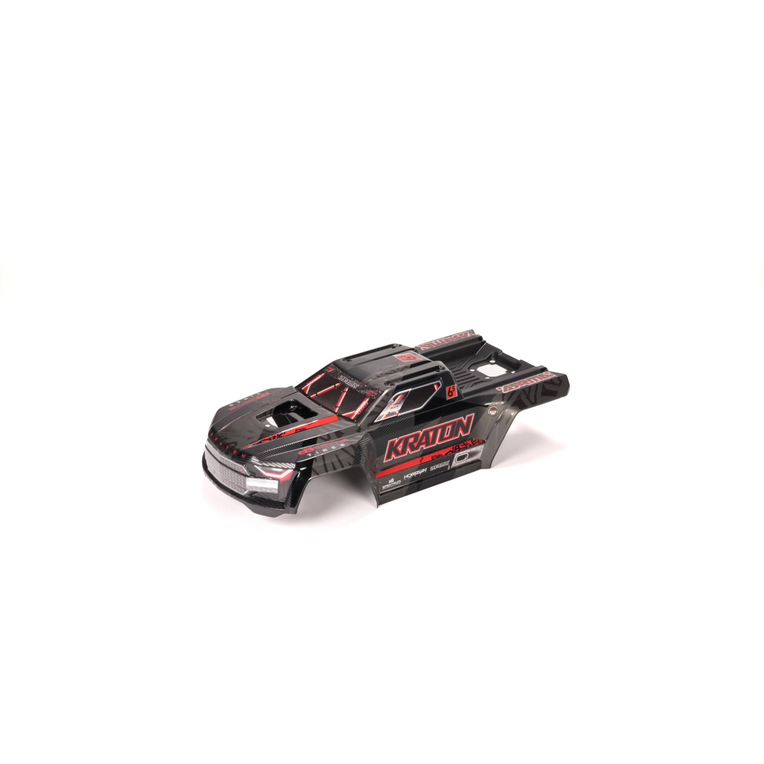 arrma-kraton-6s-exb-karosserie-lackiert-schwarz-ara-1539 image 1