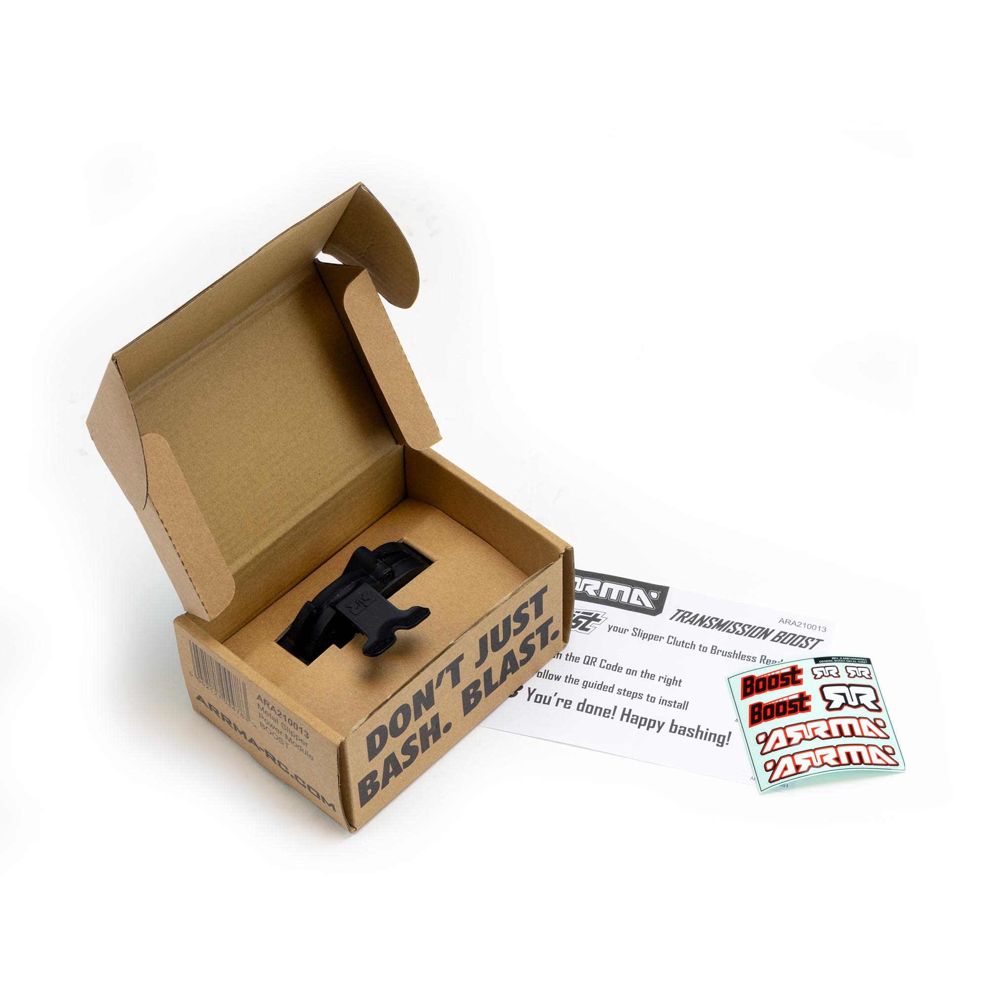 arrma-power-module-metal-slipper-upgrade-set-boost-box-ara210013 image 2