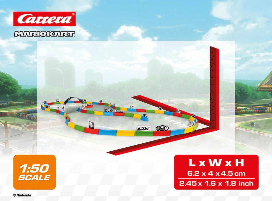 carrera-rc-2-4ghz-mario-kart-tabletop-racing-set-mario-luigi-1-43 image 7