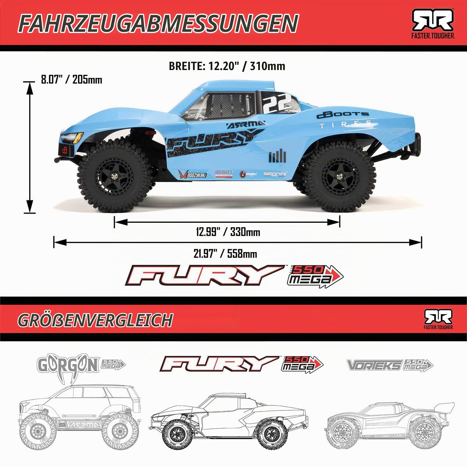 arrma-fury-mega-550-2wd-1-10-short-course-truck-rtr-blau image 6