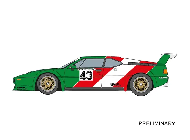 carrera-rc-bmw-m1-procar-bmw-france-no-43-quester-carrera-digital-124-slotcar-1- image 1