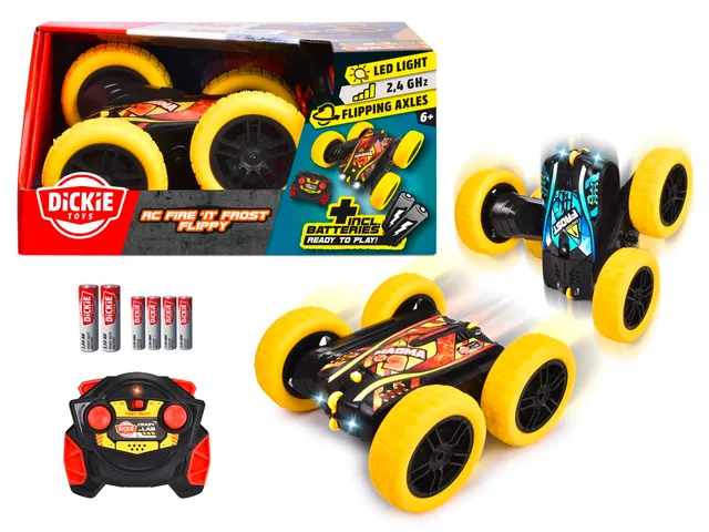 dickie-toys-rc-fire-n-frost-flippy-stunt-car-16-cm-8-km-h image 1
