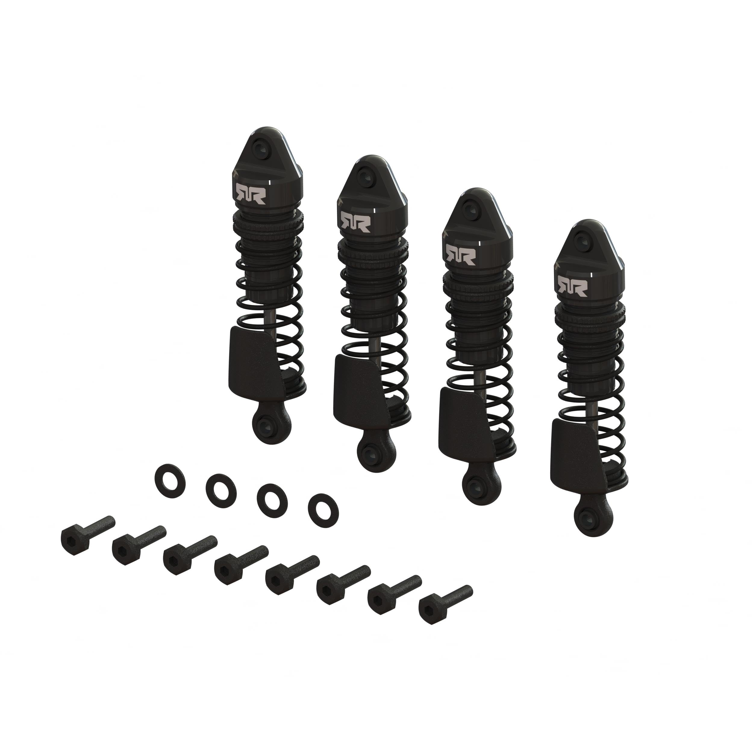 arrma-grom-aluminium-sto-d-mpfer-set-58mm-1000cst-schwarz-4-st-ck image 1