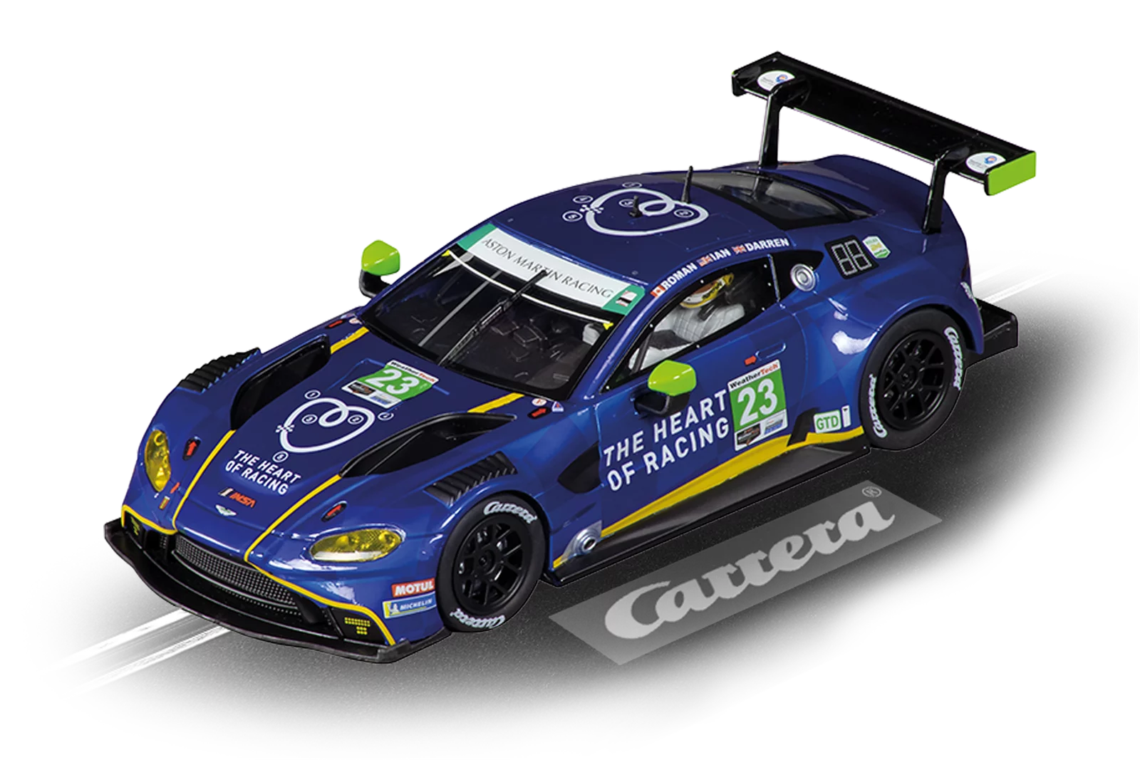 carrera-rc-aston-martin-vantage-gt3-heart-of-racing-no-23-digital-132-slotcar image 1