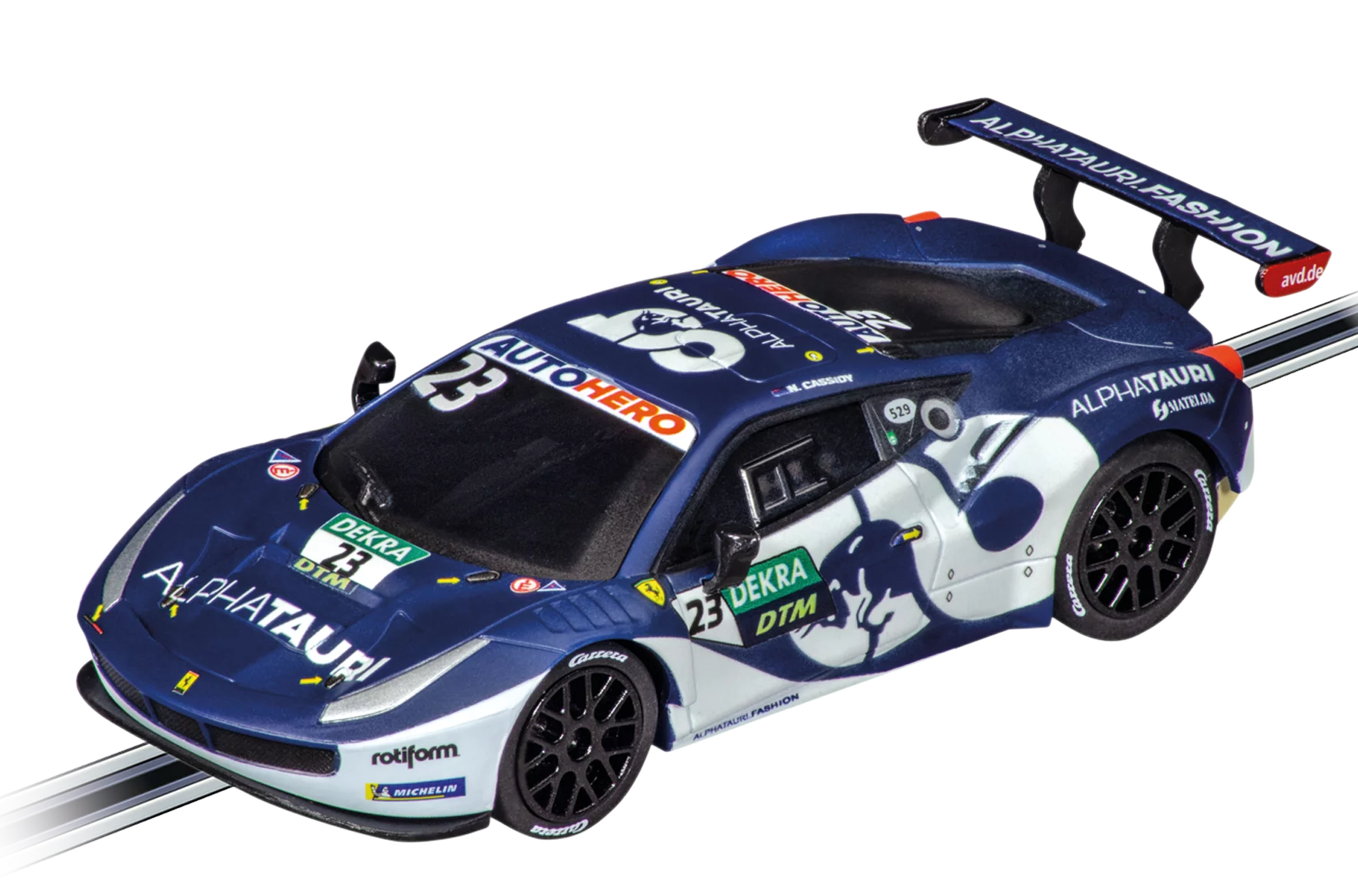 carrera-rc-ferrari-488-gt3-alphatauri-af-corse-no-23-go-slotcar-1-43 image 1