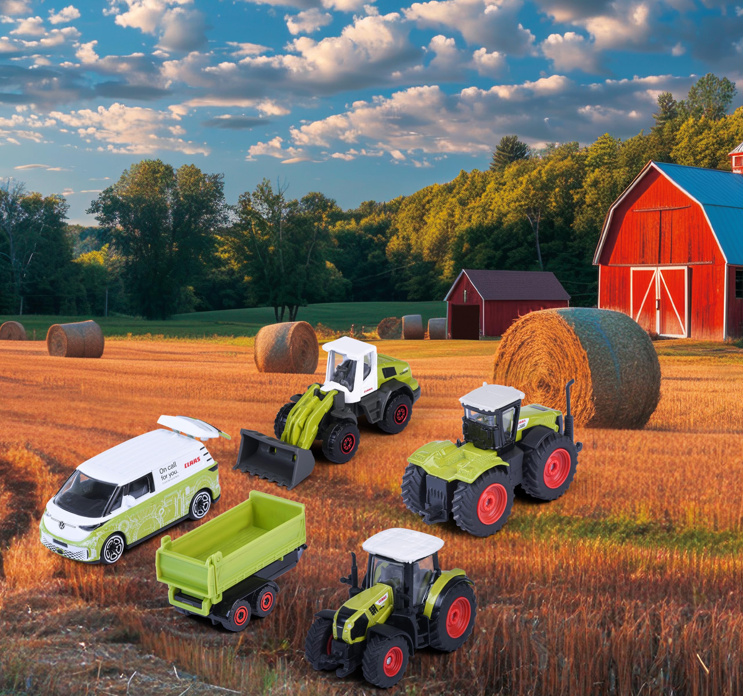 majorette-claas-farm-auto-set-5-metall-fahrzeuge-je-7-5-cm image 6
