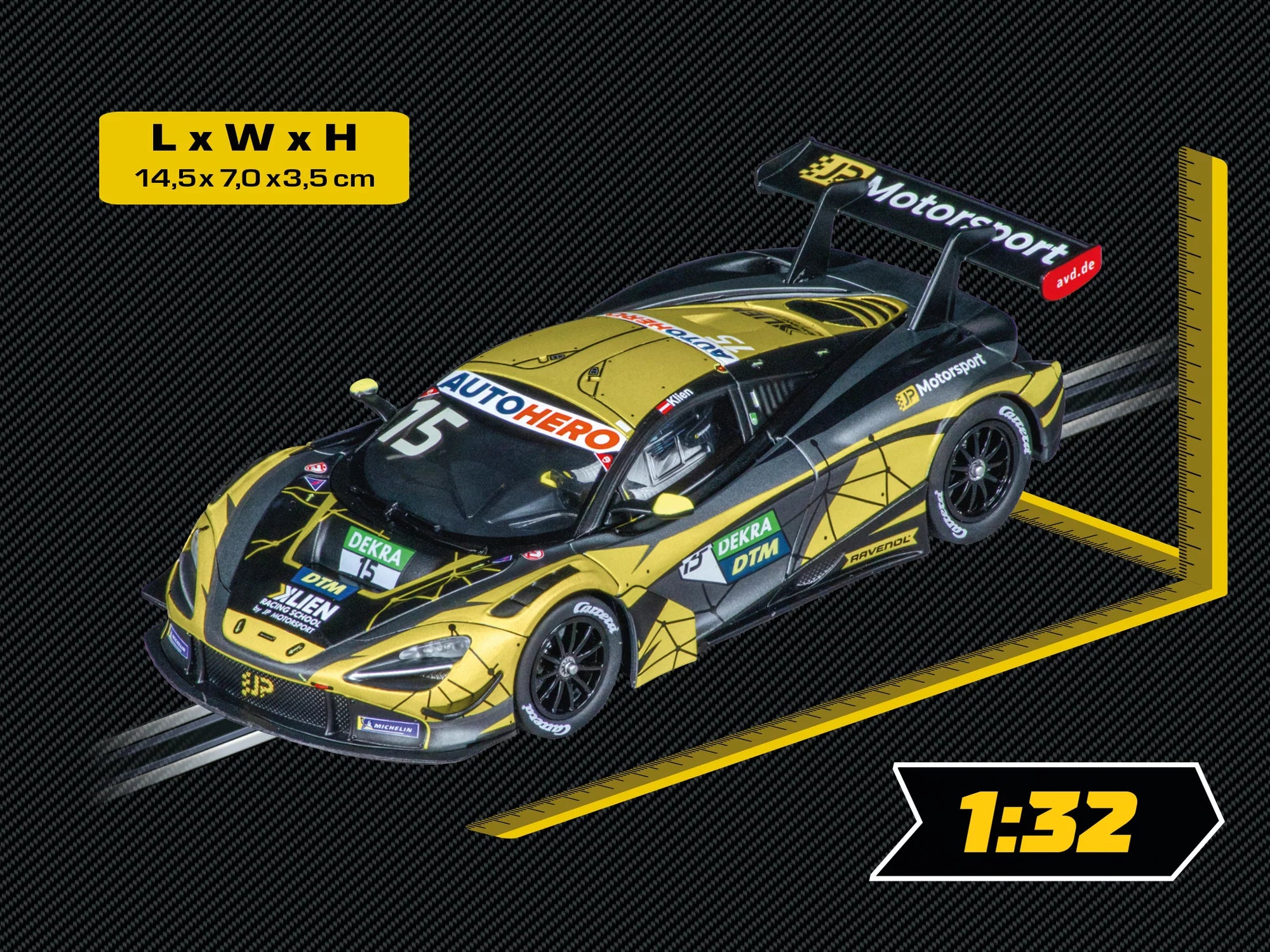carrera-rc-mclaren-720s-gt3-jp-motorsport-no-15-dtm-2021-slotcar-1-32 image 6