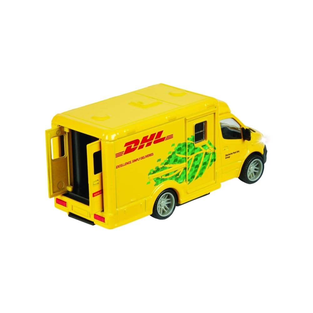 majorette-grand-series-mercedes-benz-sprinter-dhl-transporter-15-cm-mit-licht-so image 4
