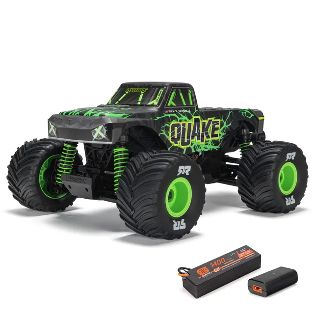 arrma-quake-grom-1-16-4x4-rtr-brushed-monster-truck-gr-n image 1