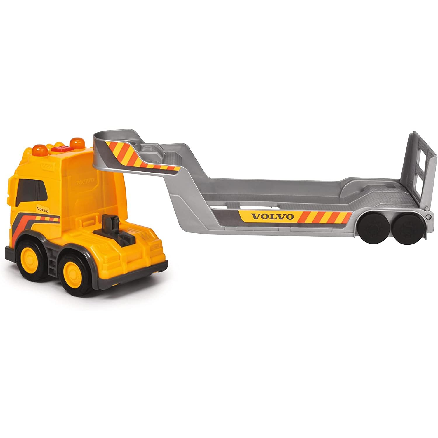dickie-toys-volvo-truck-team-spielzeug-lkw-mit-anh-nger-und-radlader image 4