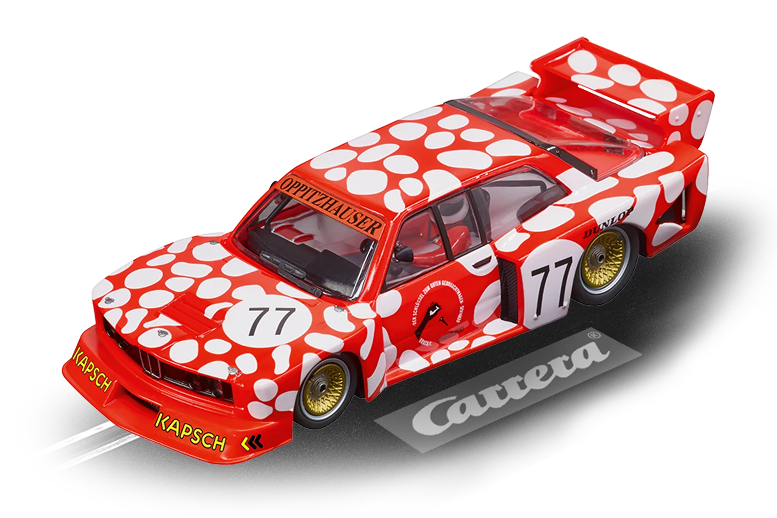 carrera-rc-bmw-320-turbo-flachbau-team-oppitzhauser-no-77-slotcar-1-32-evolution image 1