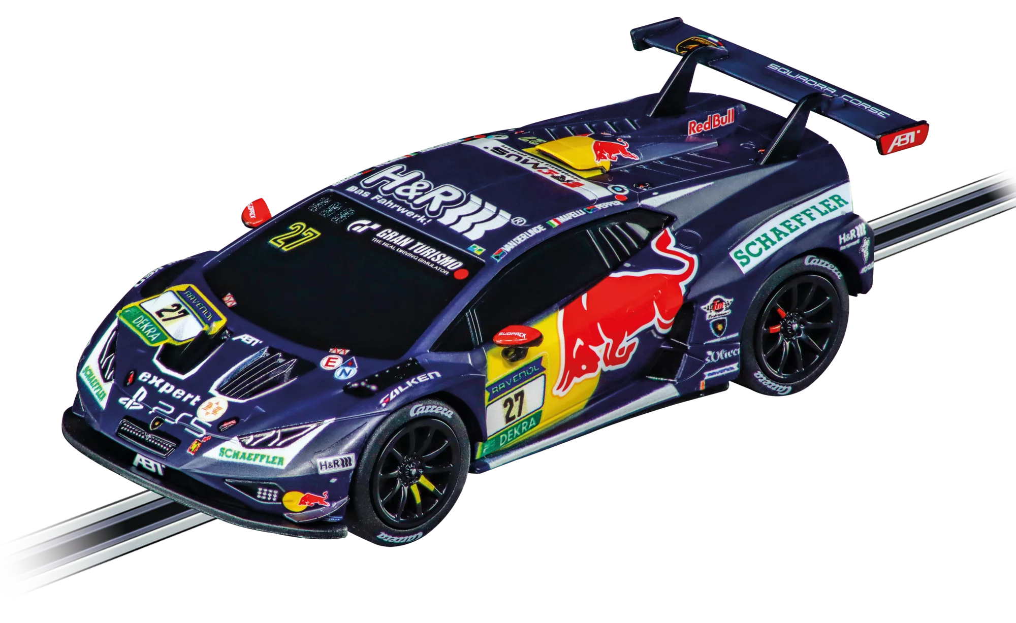 carrera-rc-lamborghini-hurac-n-gt3-evo2-abt-sportsline-no-27-slotcar image 1