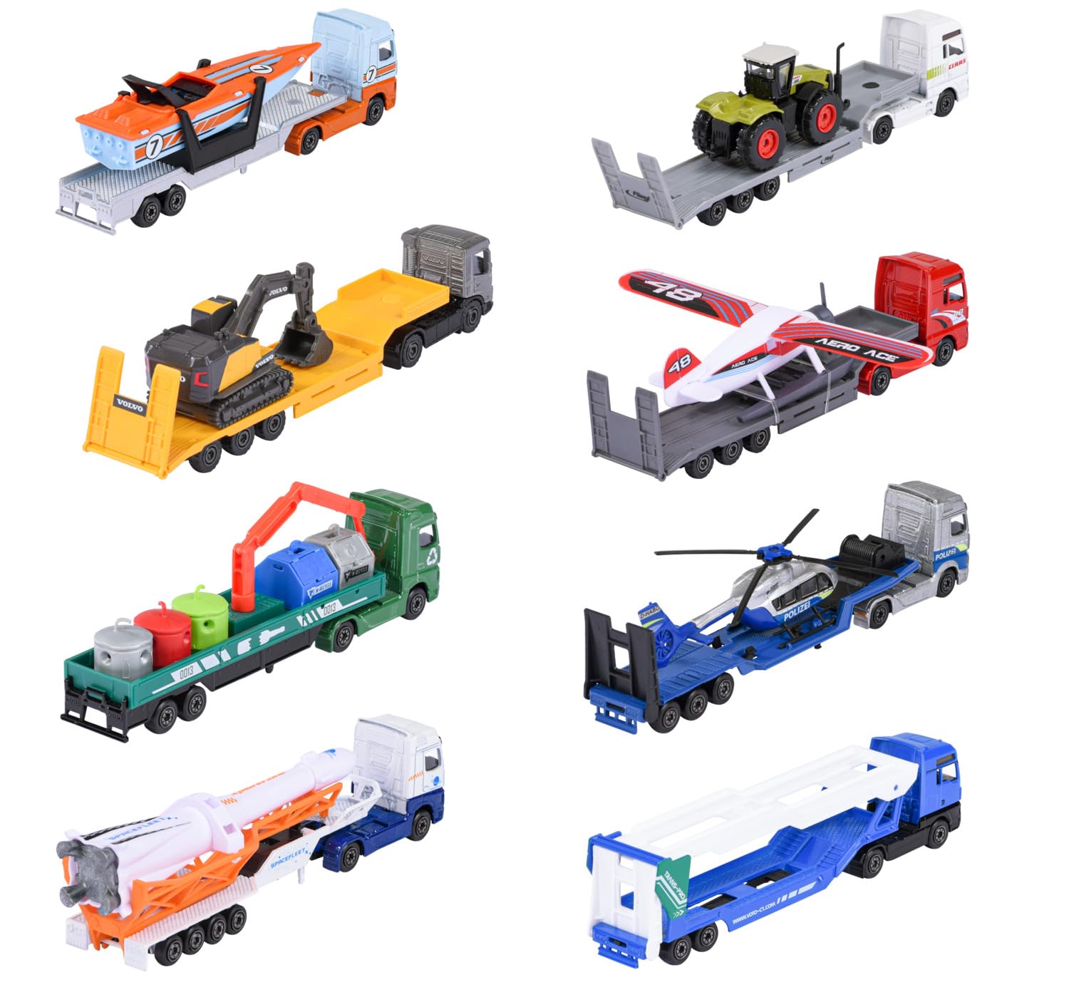 majorette-auto-city-transporter-20-cm-metall-truck-mit-anh-nger image 3