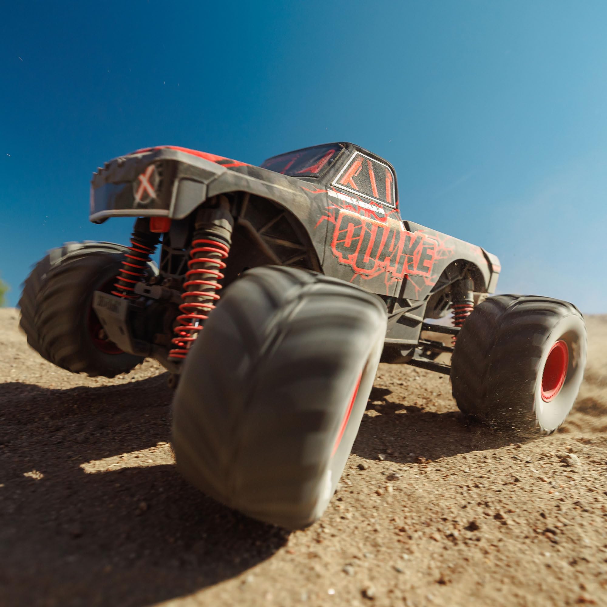 arrma-rc-truck-quake-grom-1-16-4x4-rtr-brushed-monster-truck-rot image 6