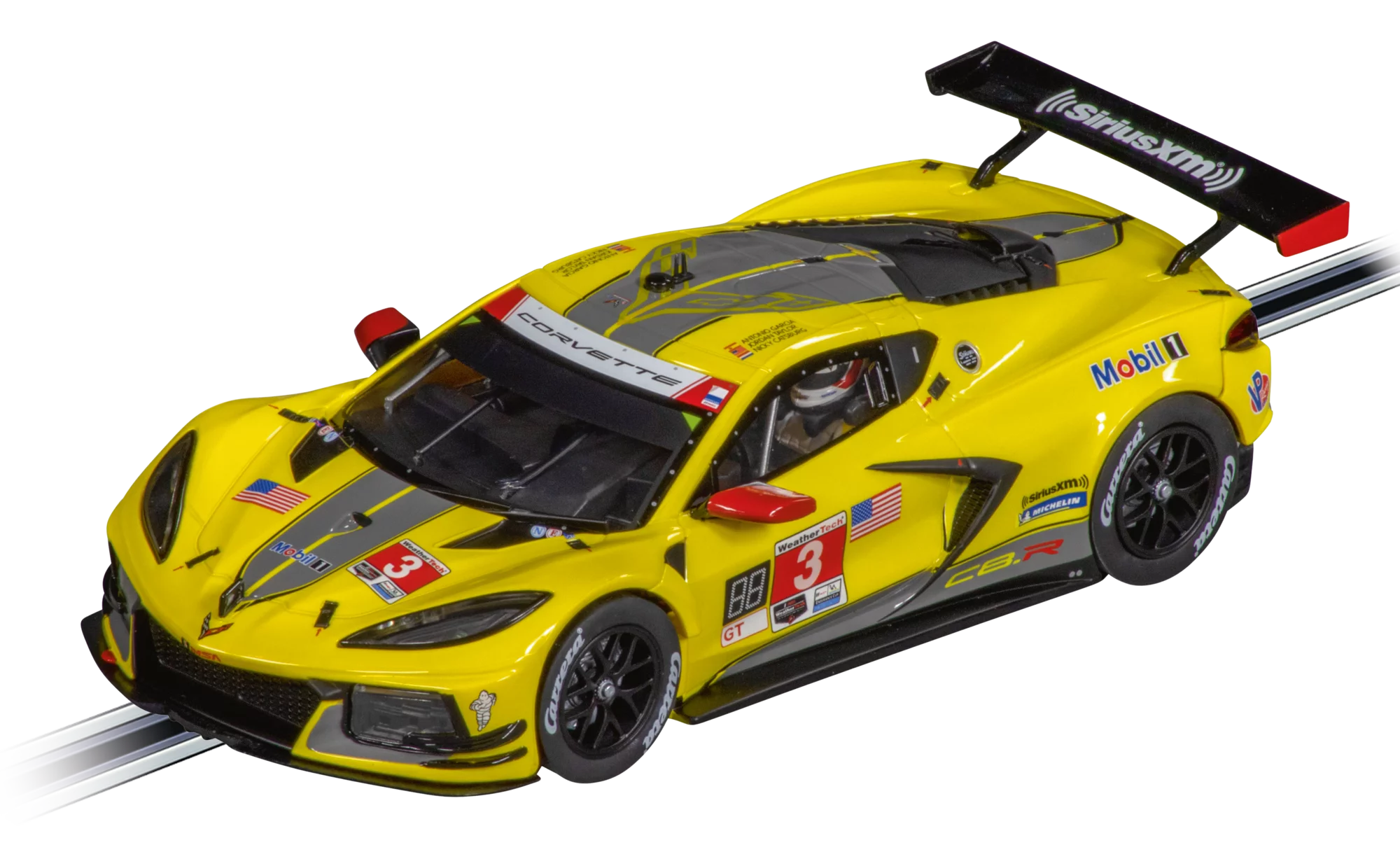 carrera-rc-chevrolet-corvette-c8-r-no-3-slotcar-1-24 image 1