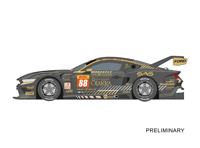 carrera-ford-mustang-gt3-proton-competition-no-88-spa-2024-slotcar image 1