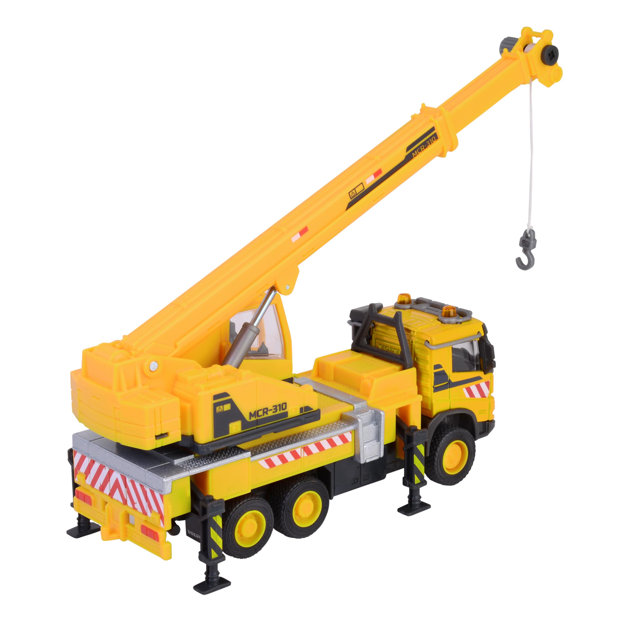 majorette-volvo-fh16-truck-mit-radlader-baustellen-set-35-cm image 2