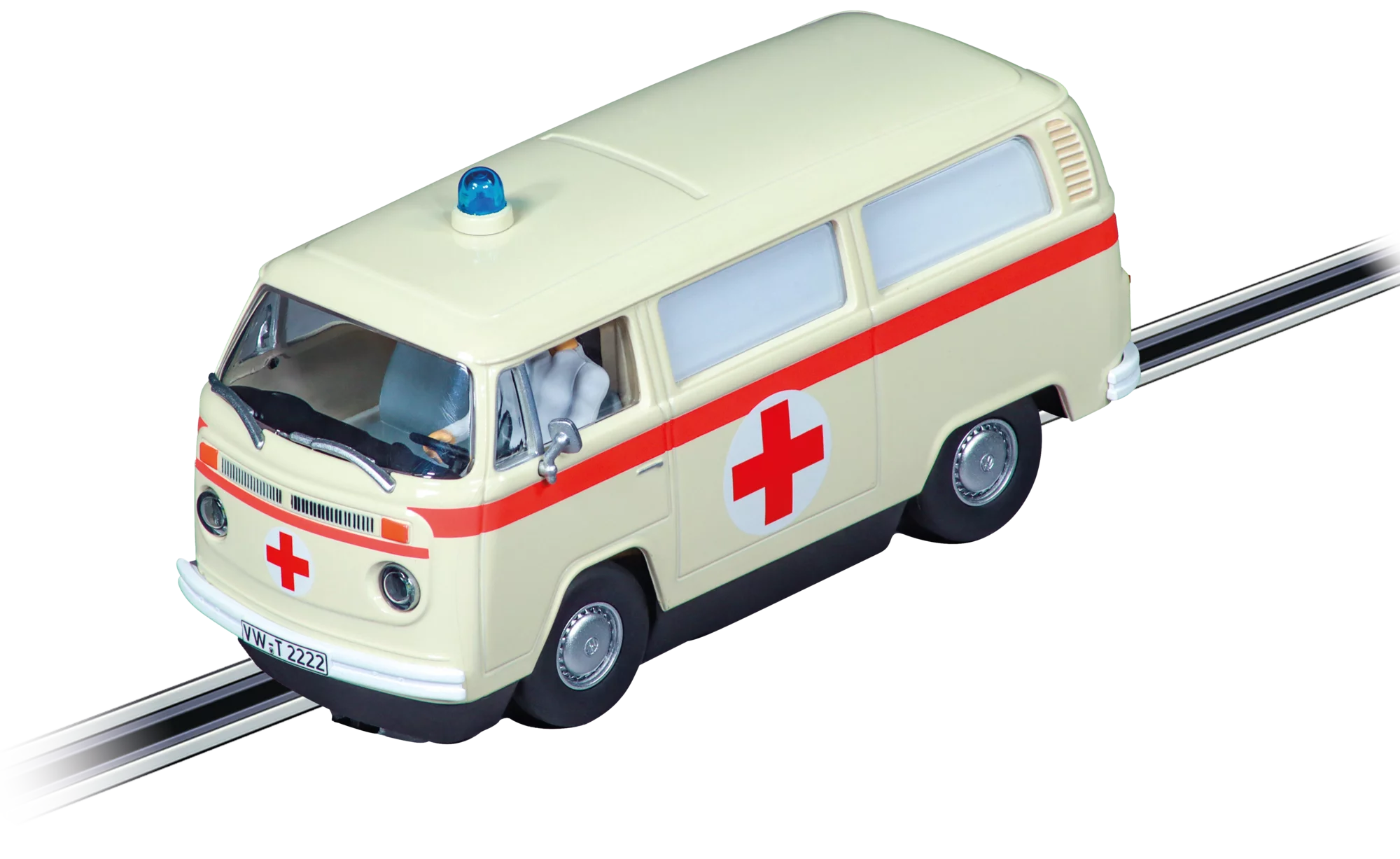 carrera-digital-132-vw-bus-t2b-krankenwagen-rotes-kreuz-slotcar image 1