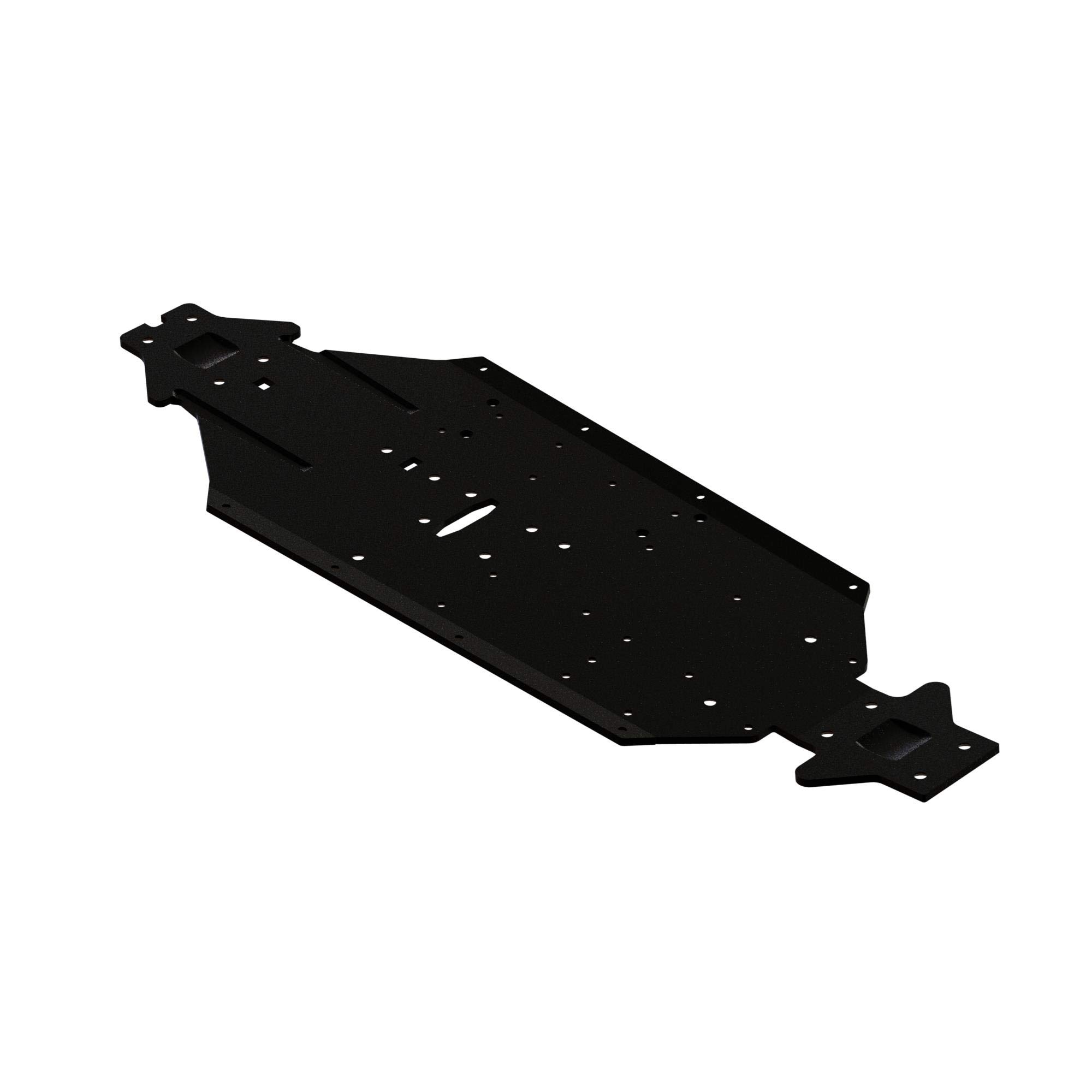 arrma-aluminium-chassis-swb-schwarz-kurzradstand image 1
