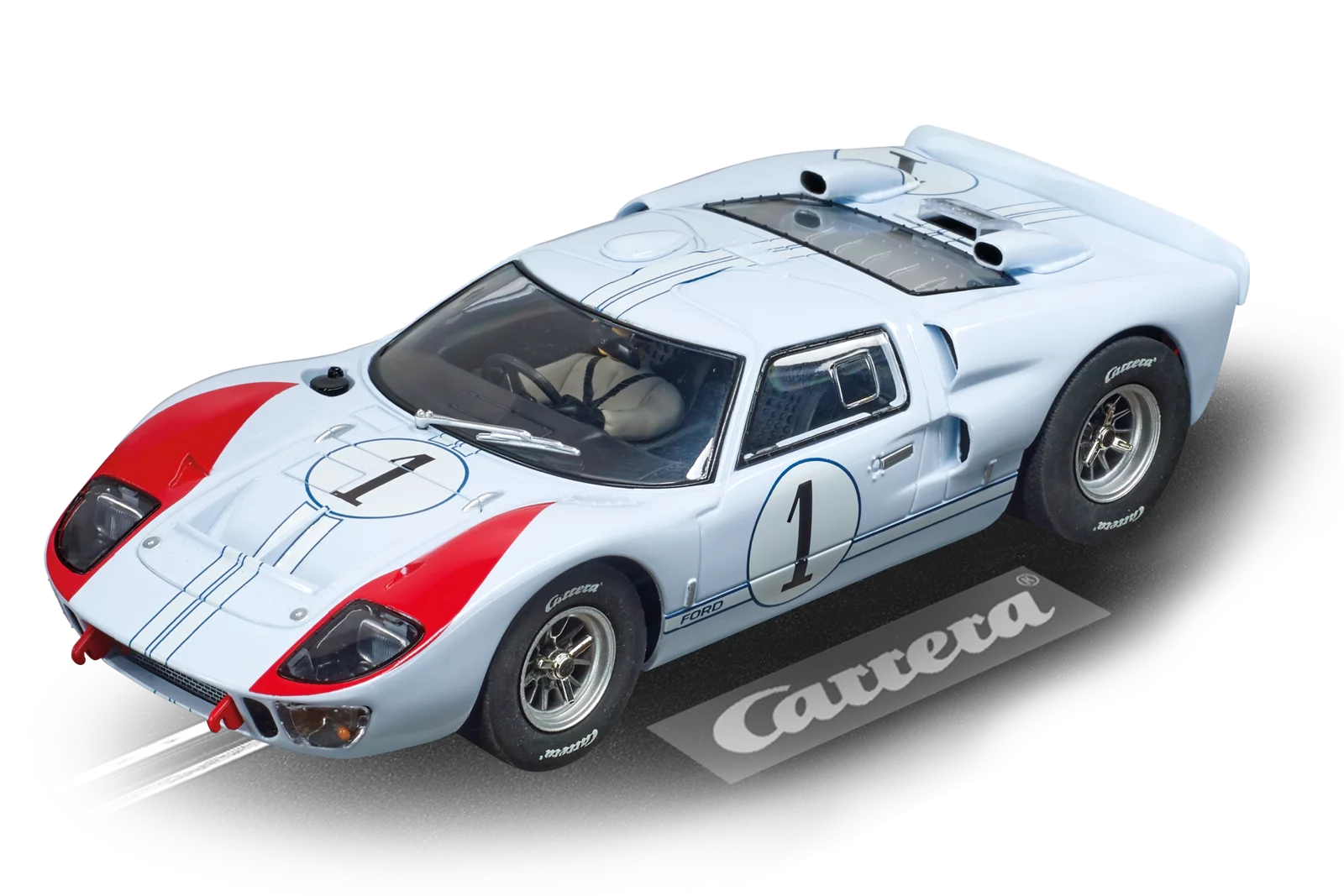 carrera-rc-ford-gt-40-mkii-no-1-1966-slotcar-1-24 image 1