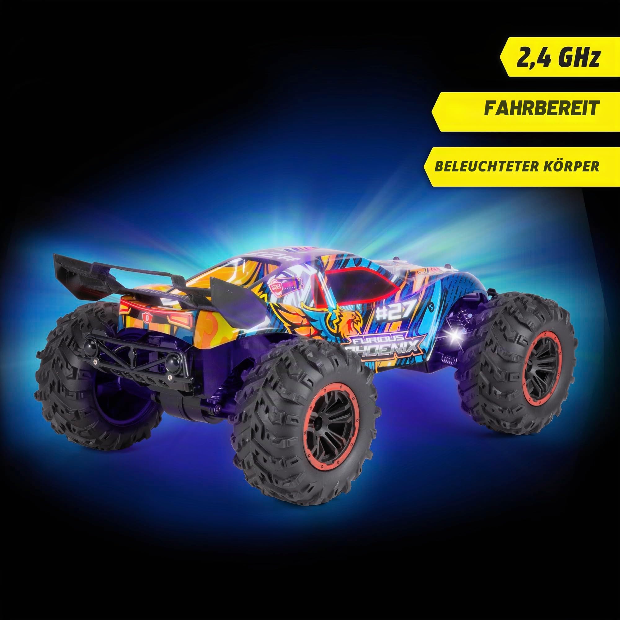 dickie-toys-rc-auto-furious-phoenix-40-cm-1-10-buggy image 2