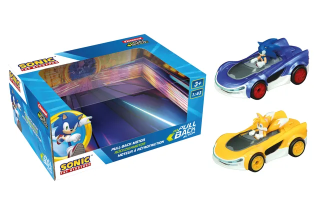 carrera-rc-sonic-racing-crossworlds-twinpack-pull-speed image 1