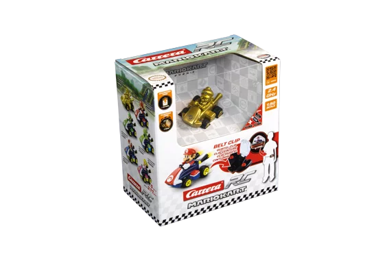 carrera-rc-2-4ghz-mario-kart-mini-rc-mario-gold-edition-1-50 image 2