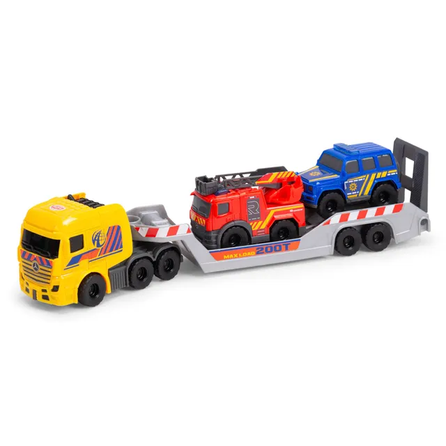 dickie-toys-3-in-1-micro-rescue-truck-32cm-mit-anh-nger image 1