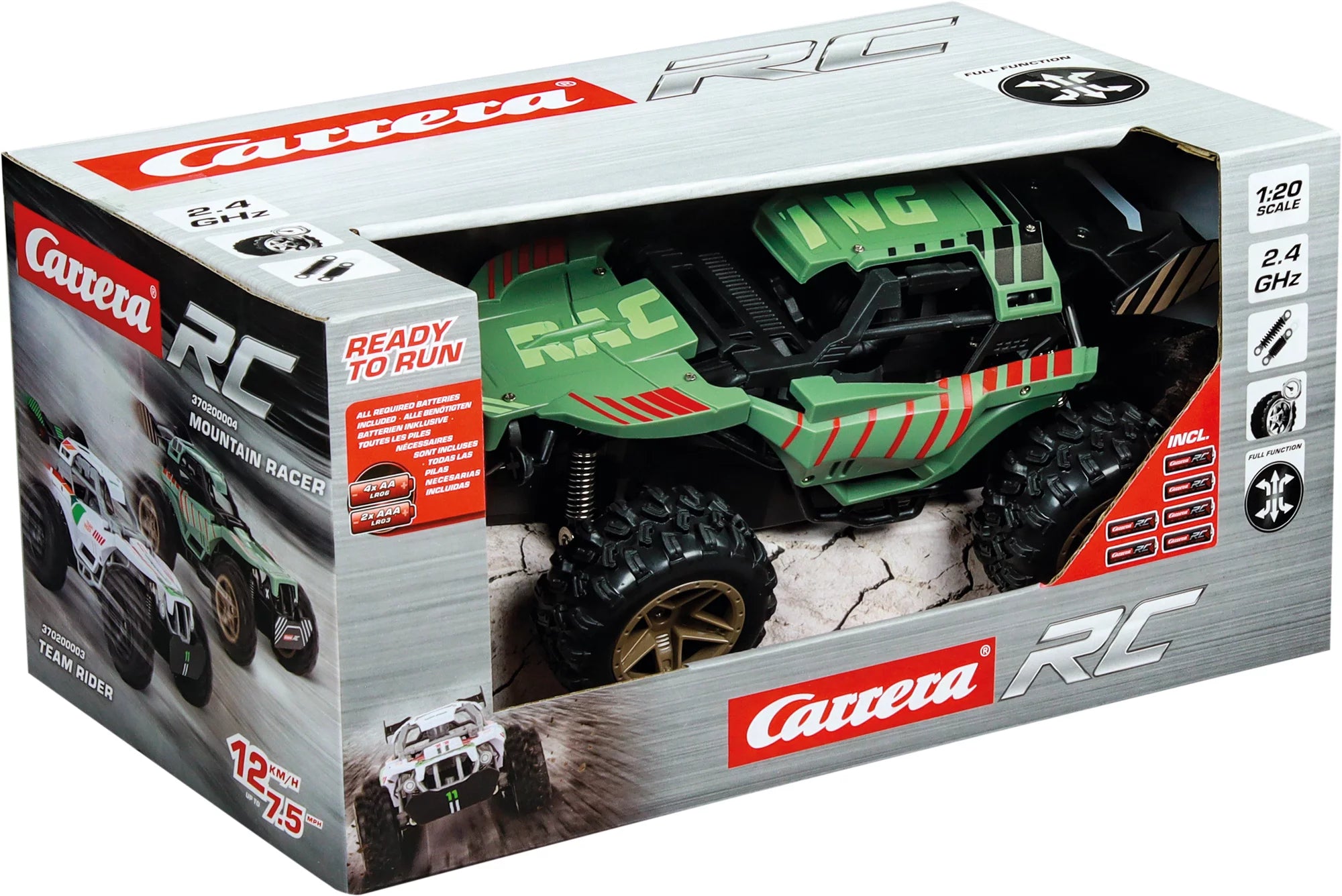 carrera-rc-2-4ghz-mountain-racer-lime-buggy-outdoor image 8