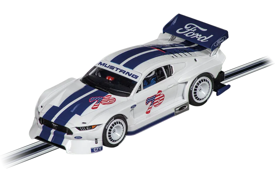 carrera-rc-ford-mustang-gty-no-76-slotcar-1-32-evolution image 1