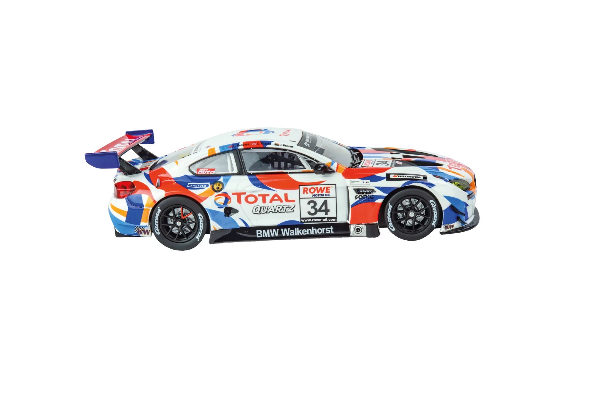 carrera-evolution-bmw-m6-gt3-walkenhorst-motorsport-no-34-slotcar-1-32 image 3