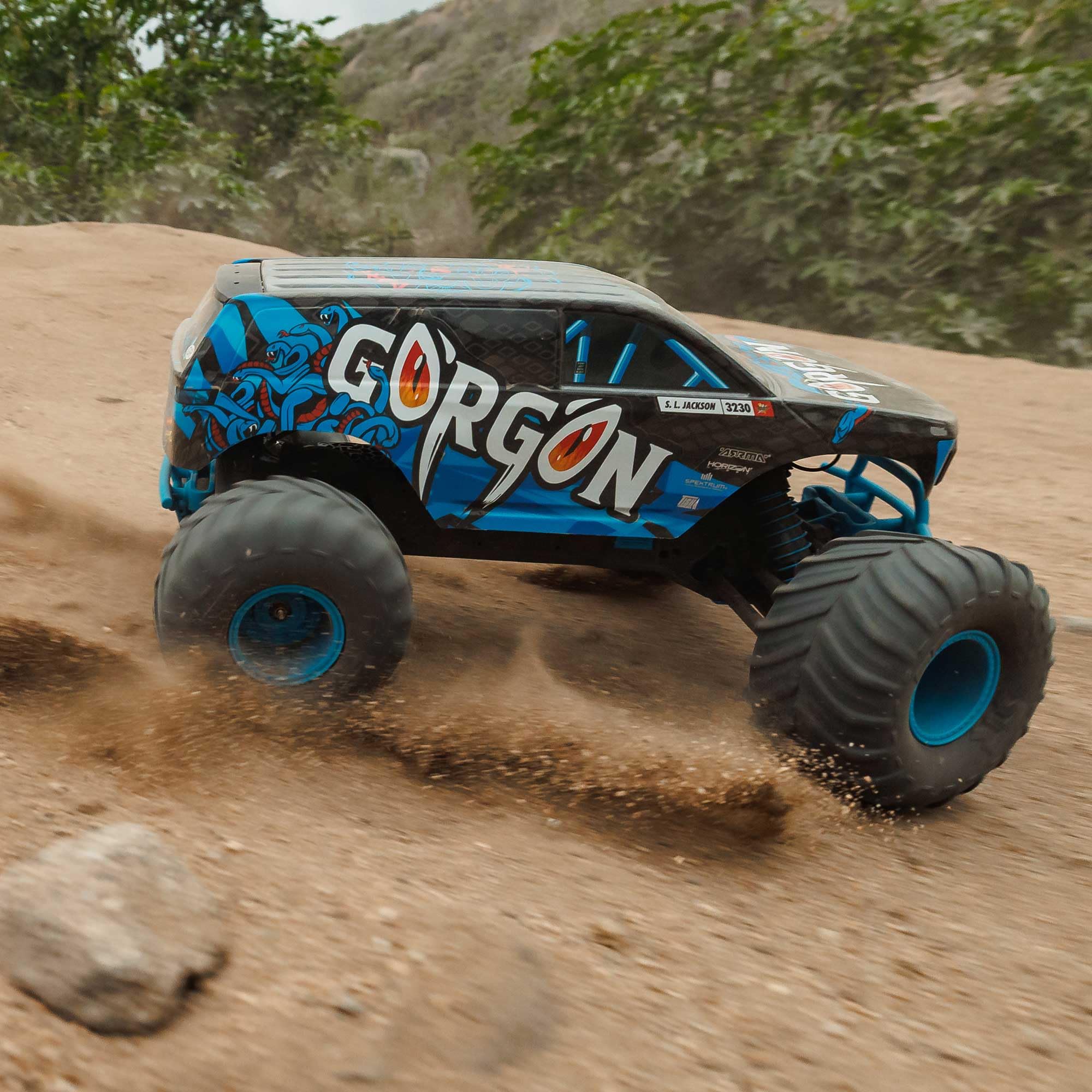 arrma-gorgon-1-10-2wd-rtr-monster-truck-mega-550-blau image 6