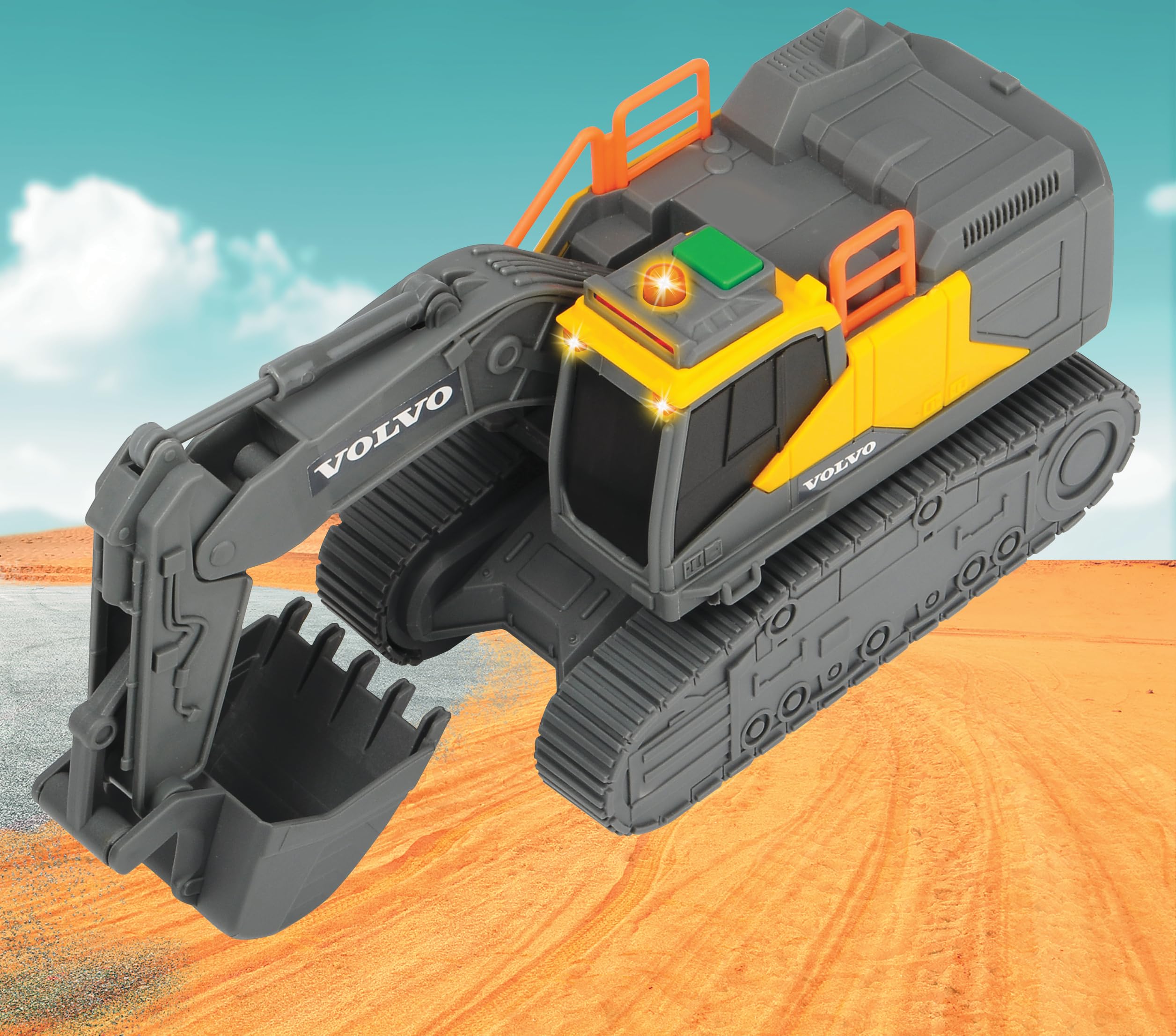 dickie-toys-volvo-kettenbagger-23-cm-spielzeugbagger-mit-licht-und-sound image 8