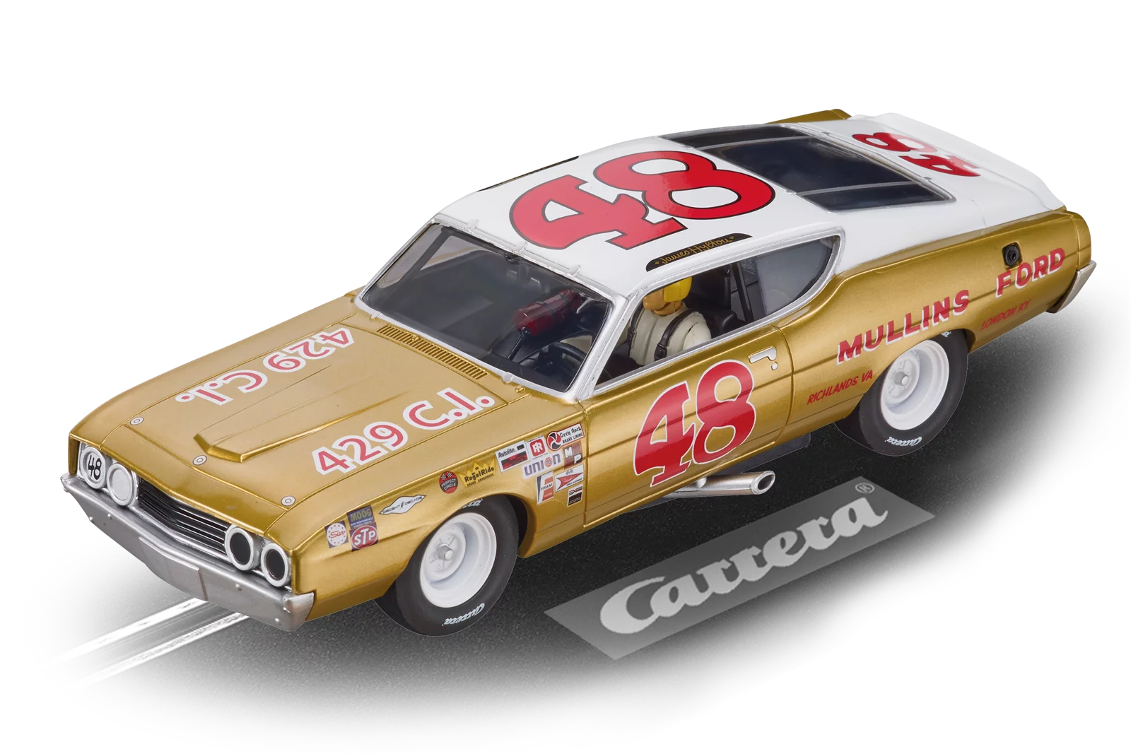 carrera-rc-ford-torino-talladega-no-48-evolution-slotcar-1-32-nascar-kultauto image 1