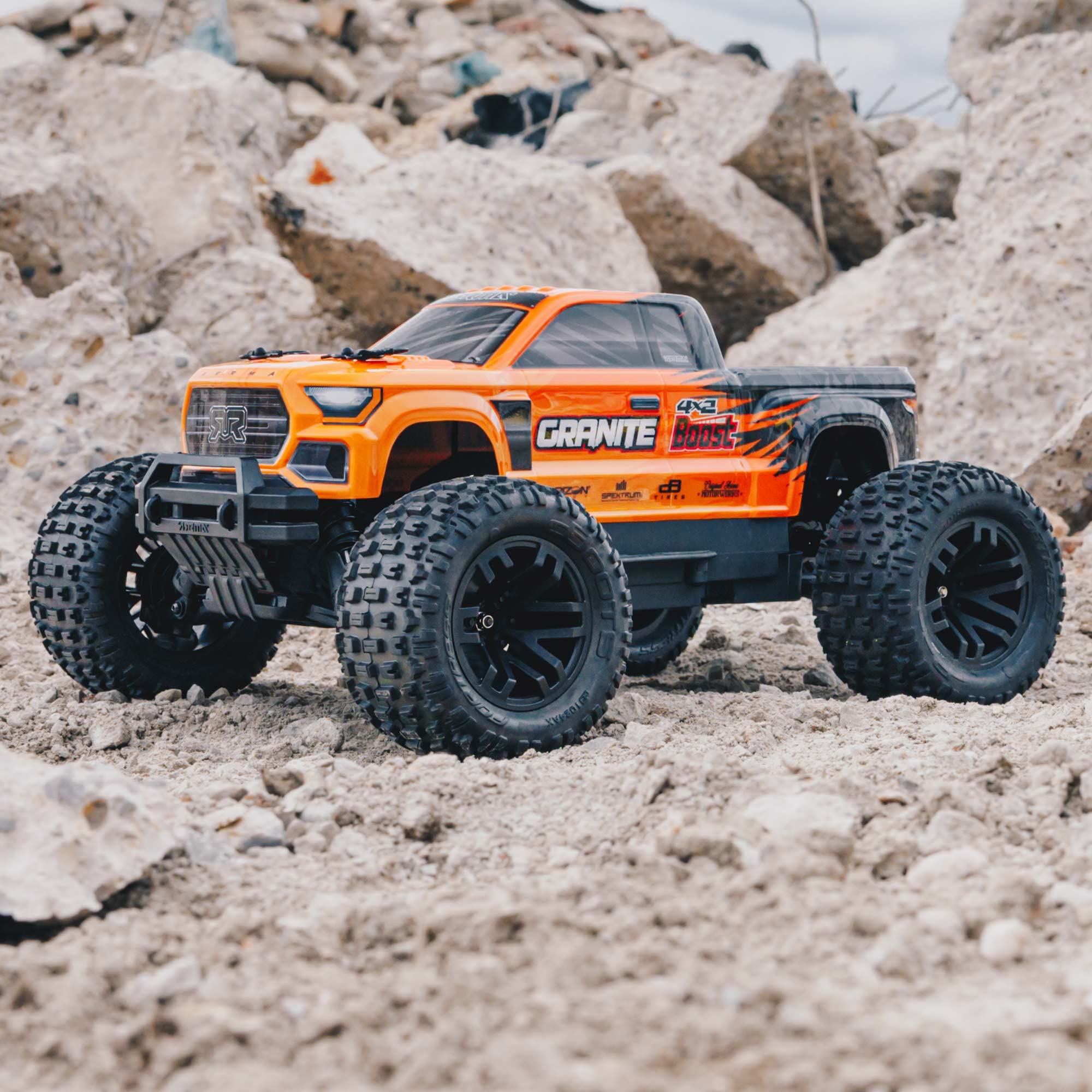 arrma-1-10-granite-4x2-boost-mega-550-monster-truck-rtr-orange image 6