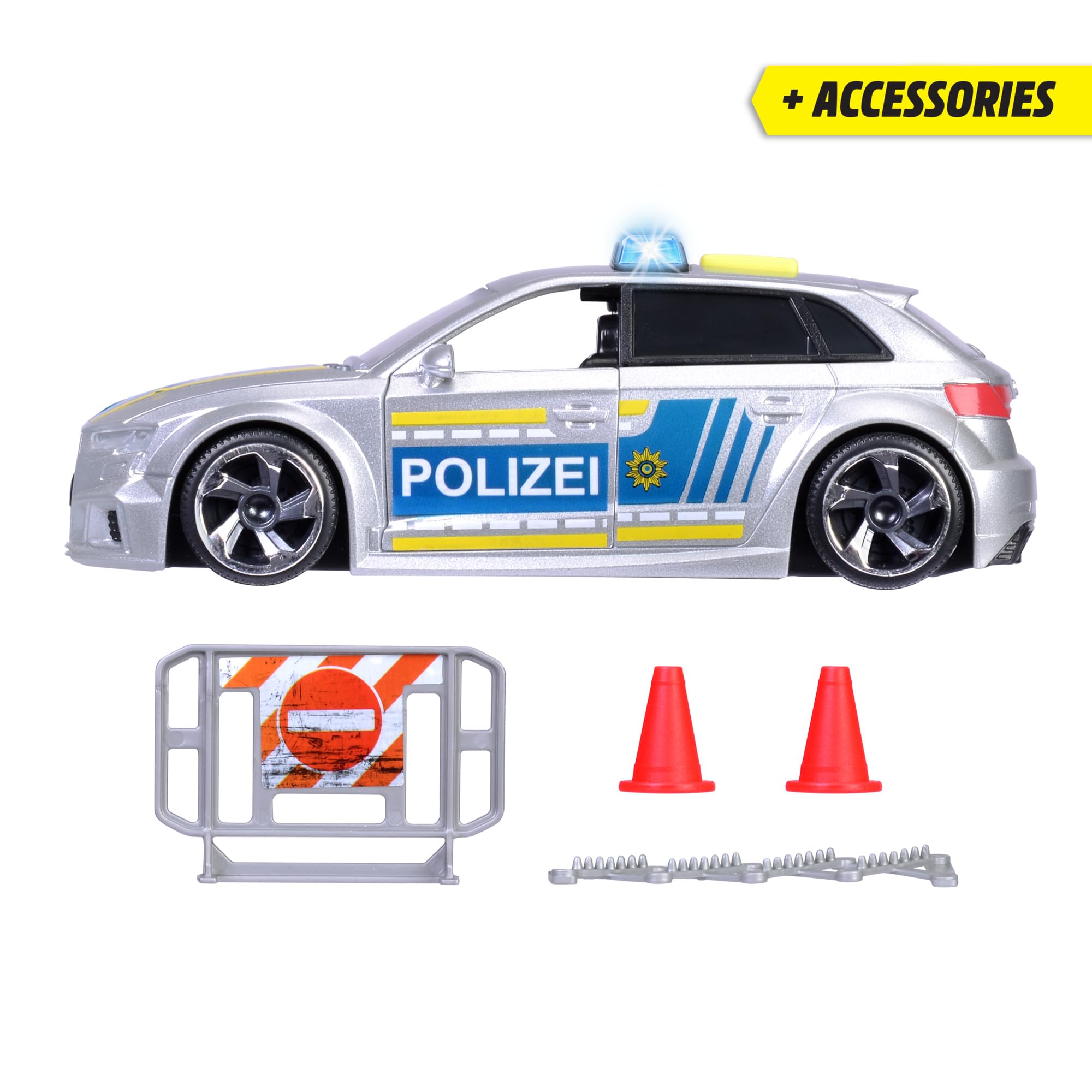 dickie-toys-audi-rs3-polizei-auto-15-cm-mit-licht-sound image 3