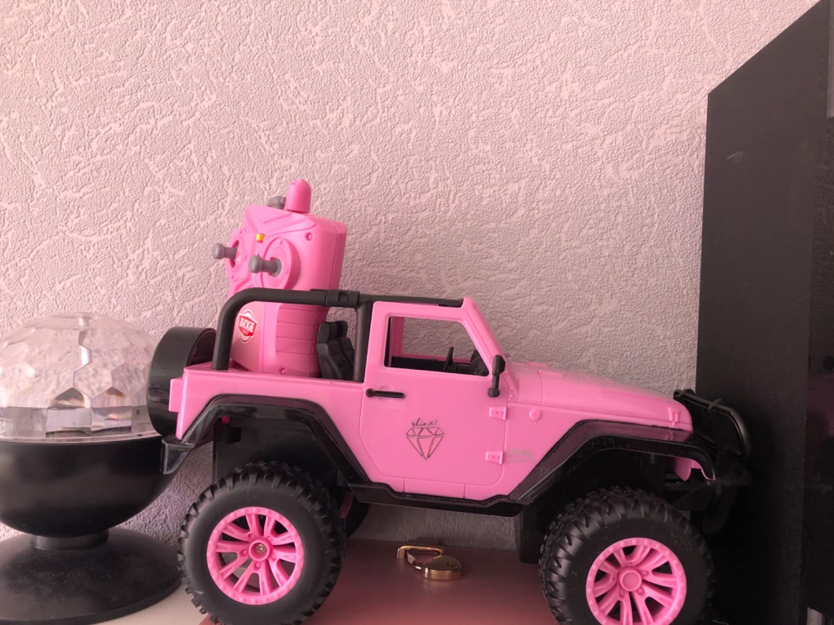 Der pinke Flitzer ist der Hit