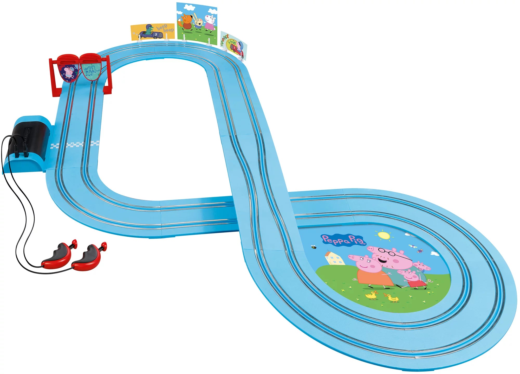 carrera-first-peppa-pig-soapbox-race-seifenkisten-rennbahn-set-2-9m image 3
