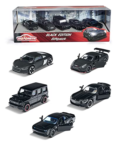 majorette-black-edition-5er-set-die-cast-autos-7-5-cm-schwarz image 6