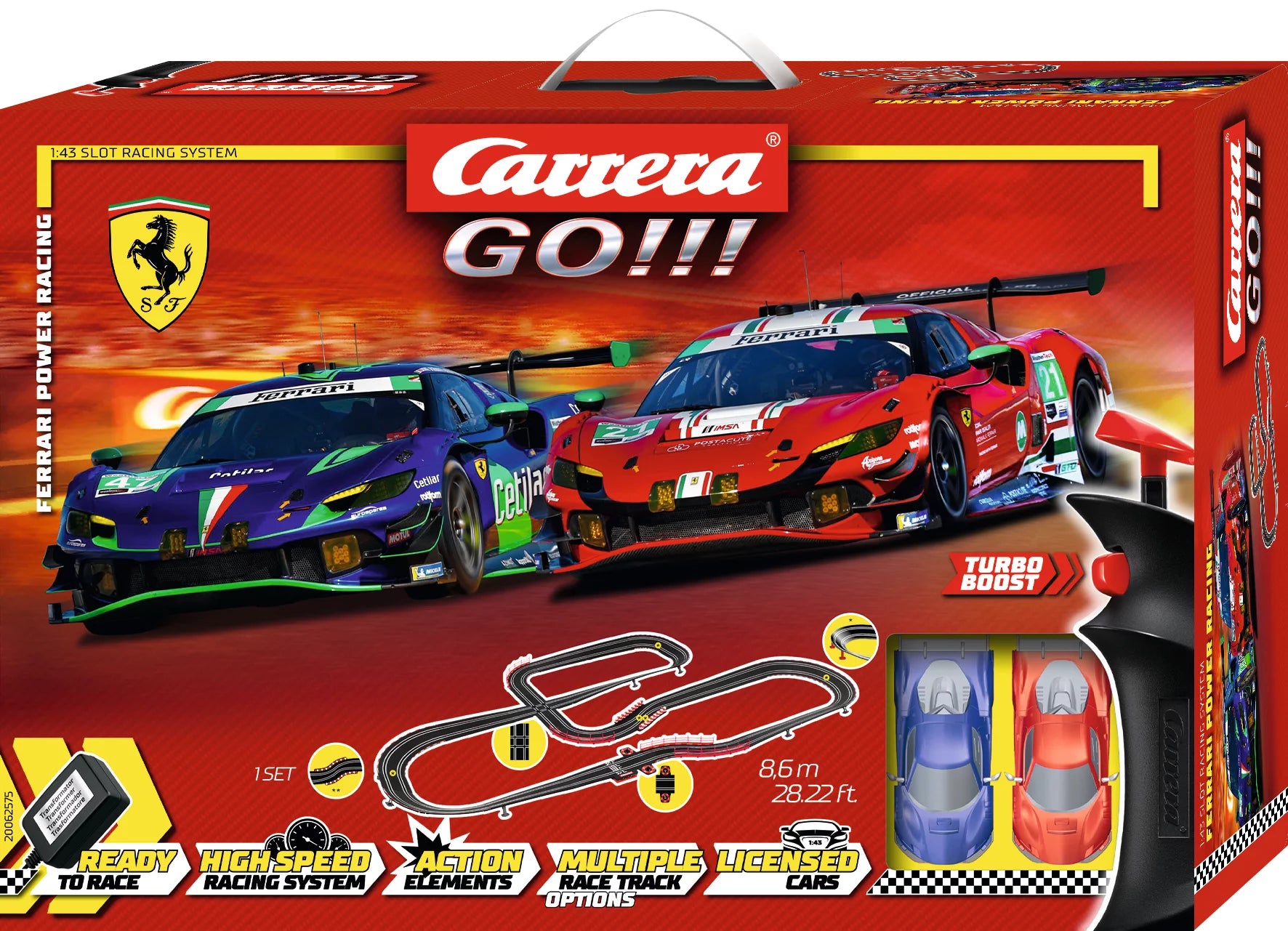 carrera-rc-go-ferrari-power-racing-slotcar-rennbahn-set image 1