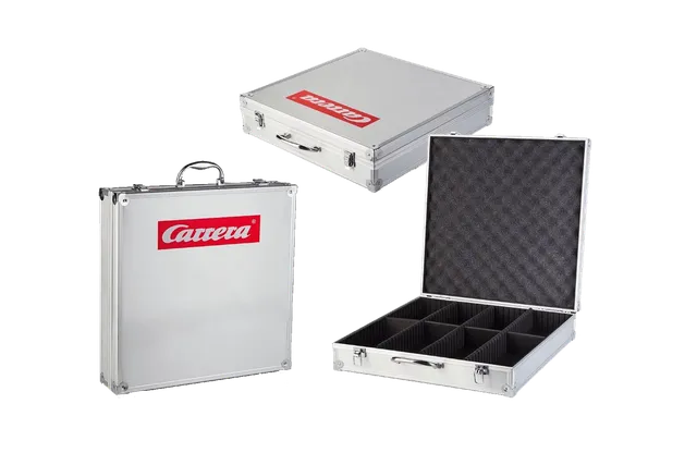carrera-rc-fahrzeugkoffer-aluminium-f-r-8-slotcars-1-24-43x43-5x9-5-cm image 1