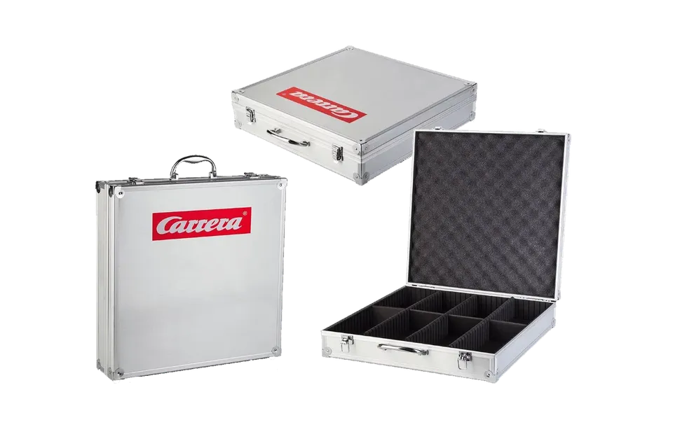 carrera-rc-fahrzeugkoffer-aluminium-f-r-8-slotcars-1-24-43x43-5x9-5-cm image 1