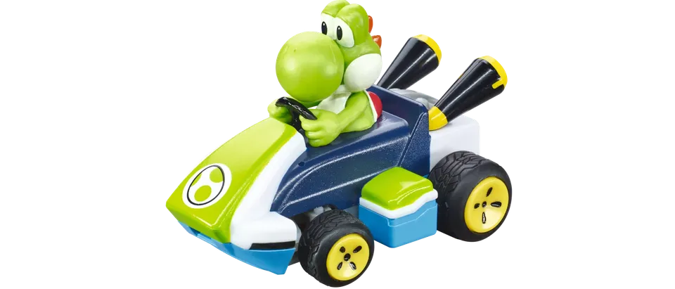carrera-rc-mario-kart-mini-rc-yoshi-2-4-ghz-ferngesteuertes-auto image 1